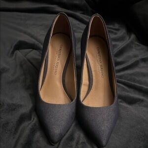 Christian Siriano Black Heels